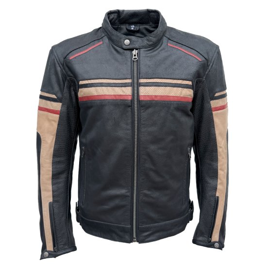 JTS Hendrix Leather Motorcycle Jacket at JTS Biker Clothing